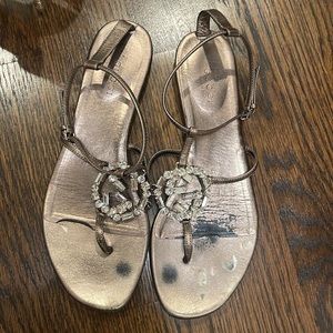 Gucci sandals size 37 1/2